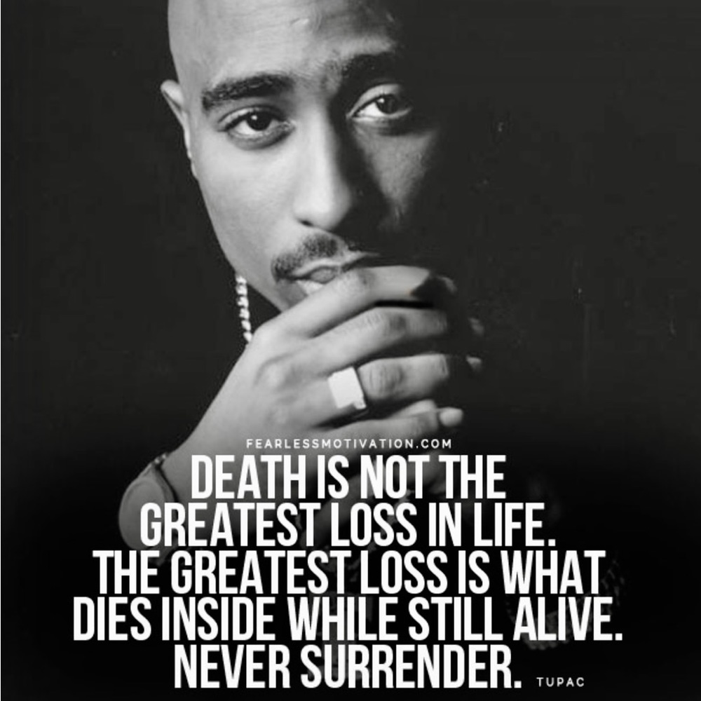 2Pac Tupac Shakur motivational quotes “THRU MY EYES” B&W Print collection - Picture 8 of 13